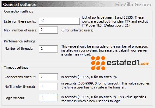 FileZilla Server - استرجاع الملفات من الذاكرة الداخلية