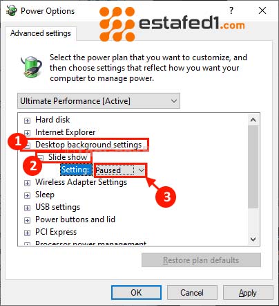 "Settings(Minutes)" إلى "0"