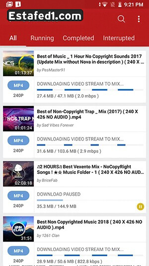 برنامج تحميل من اليوتيوب للاندرويد videoder