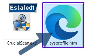 3. قم بفتح الملف في أي متصفح ويب