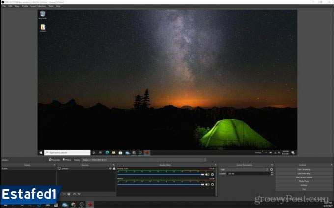 برنامج تسجيل الشاشة للكمبيوتر OBS Studio