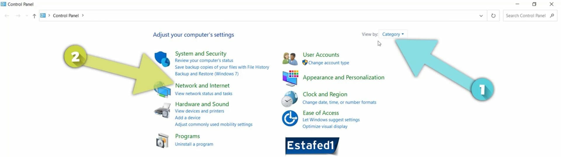 توصيل الكمبيوتر بالشبكة المخفية الطريقة الثانية 1