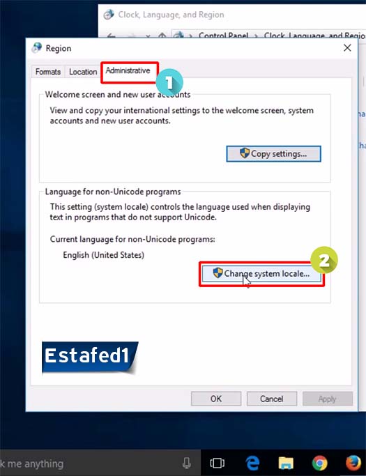 change system locale