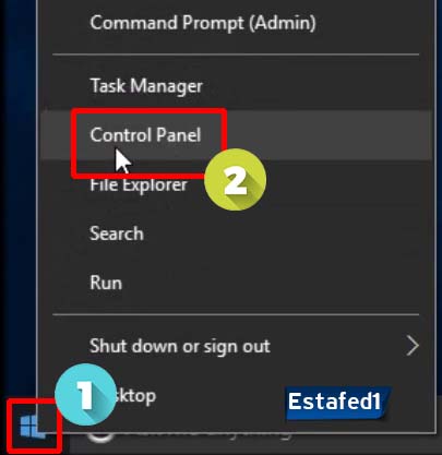 control panel