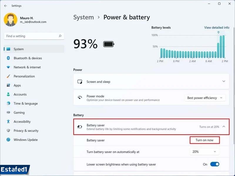 turnon-battery-saver-windows-11-manually